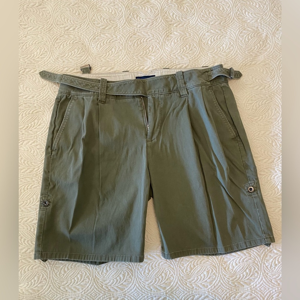 Martin + Osa Olive Green Women's Casual Shorts